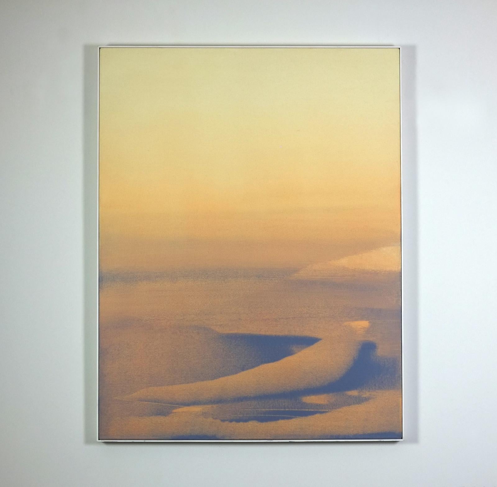 « Sunset », peinture d'Eva Ullrich (51x40in), 2019 en vente 1