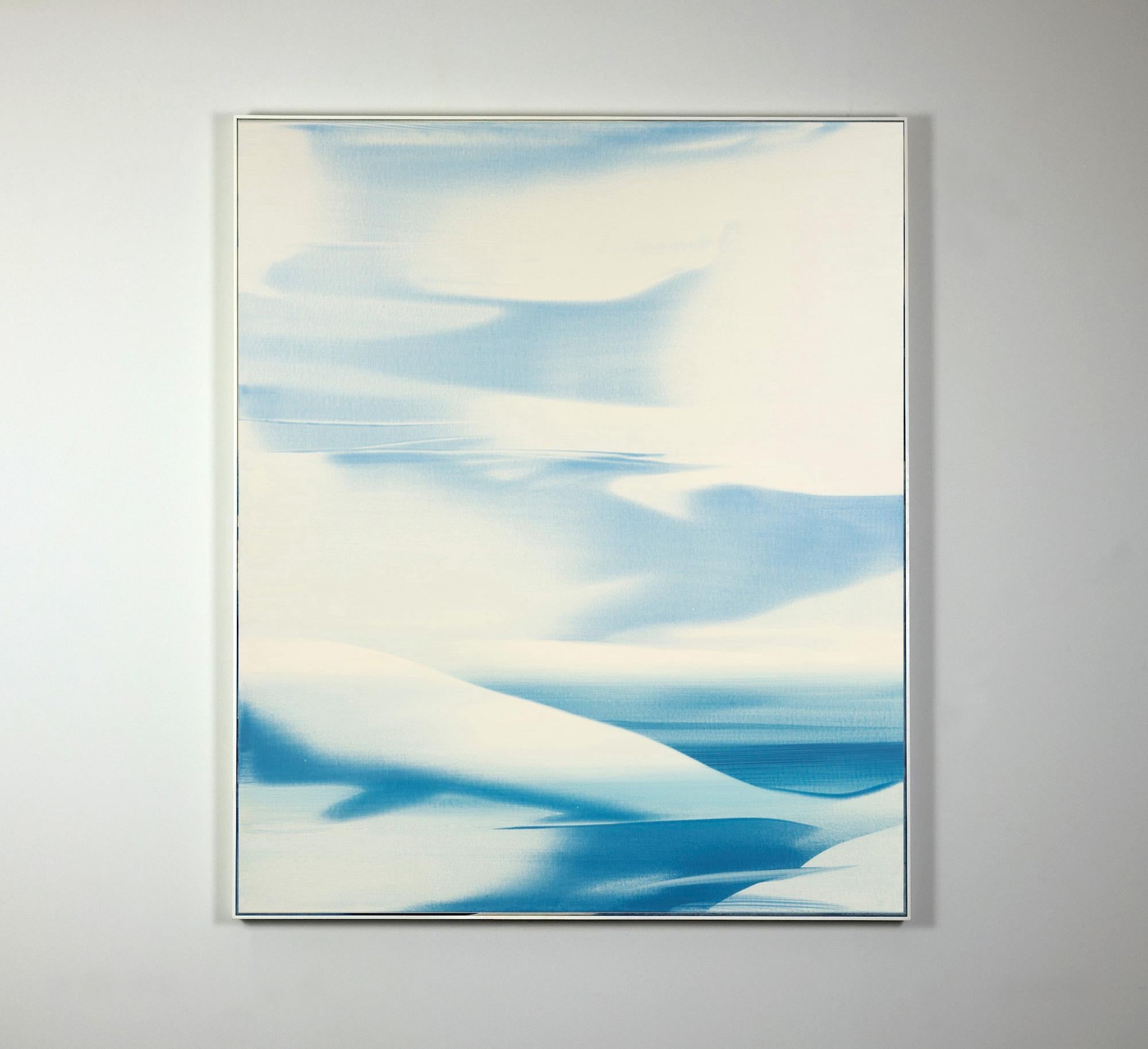 « Tortola », peinture d'Eva Ullrich (51x43 pouces), 2022 en vente 1
