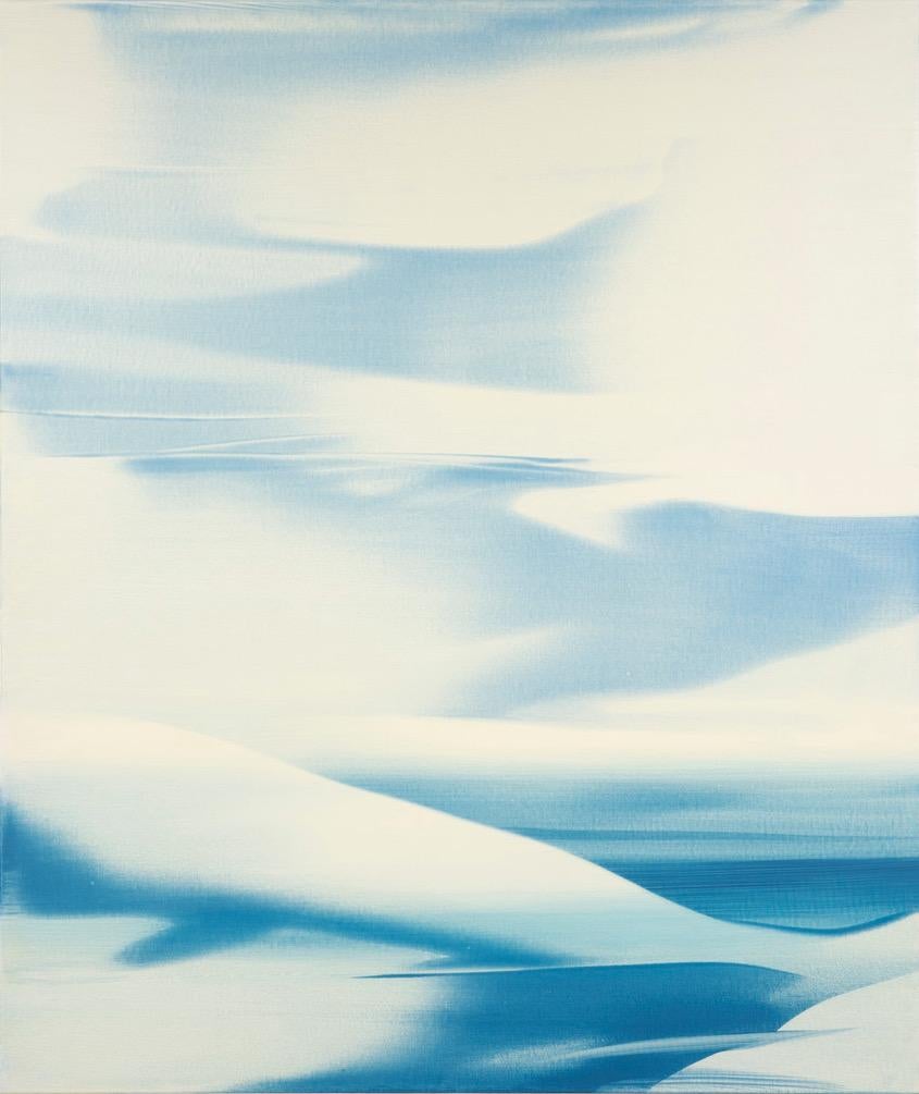 « Tortola », peinture d'Eva Ullrich (51x43 pouces), 2022