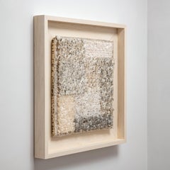 Japandi, Contemporary Textile Wall Sculpture by Eva Vargö