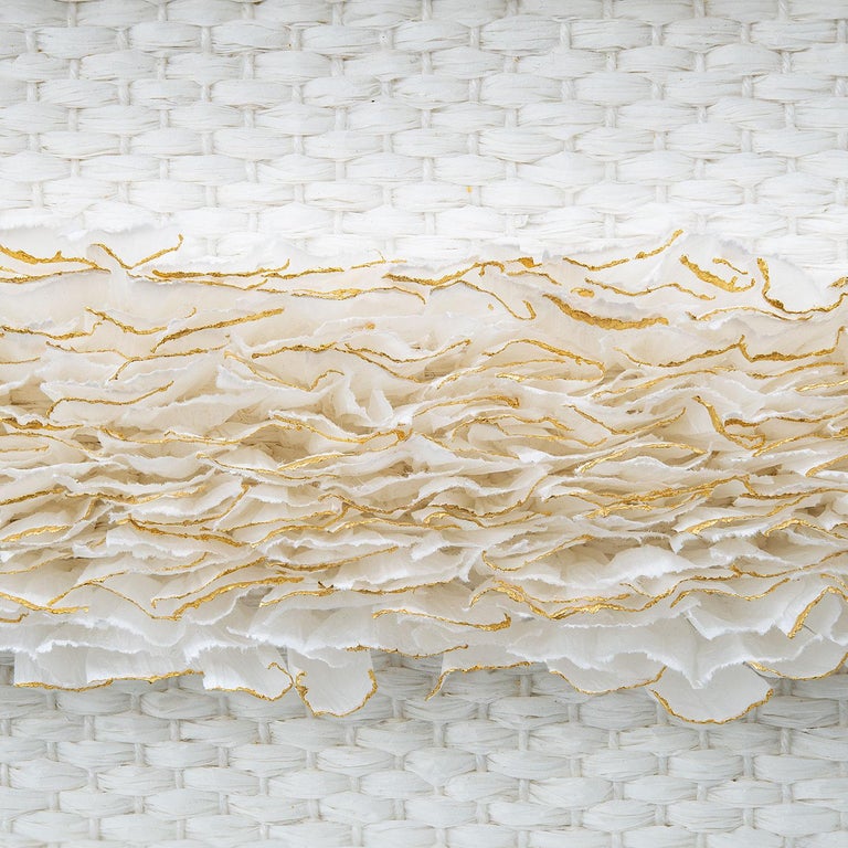 No. 55 (Book of Changes), Contemporary Fiber Wall Sculpture by Eva Vargö For Sale 2