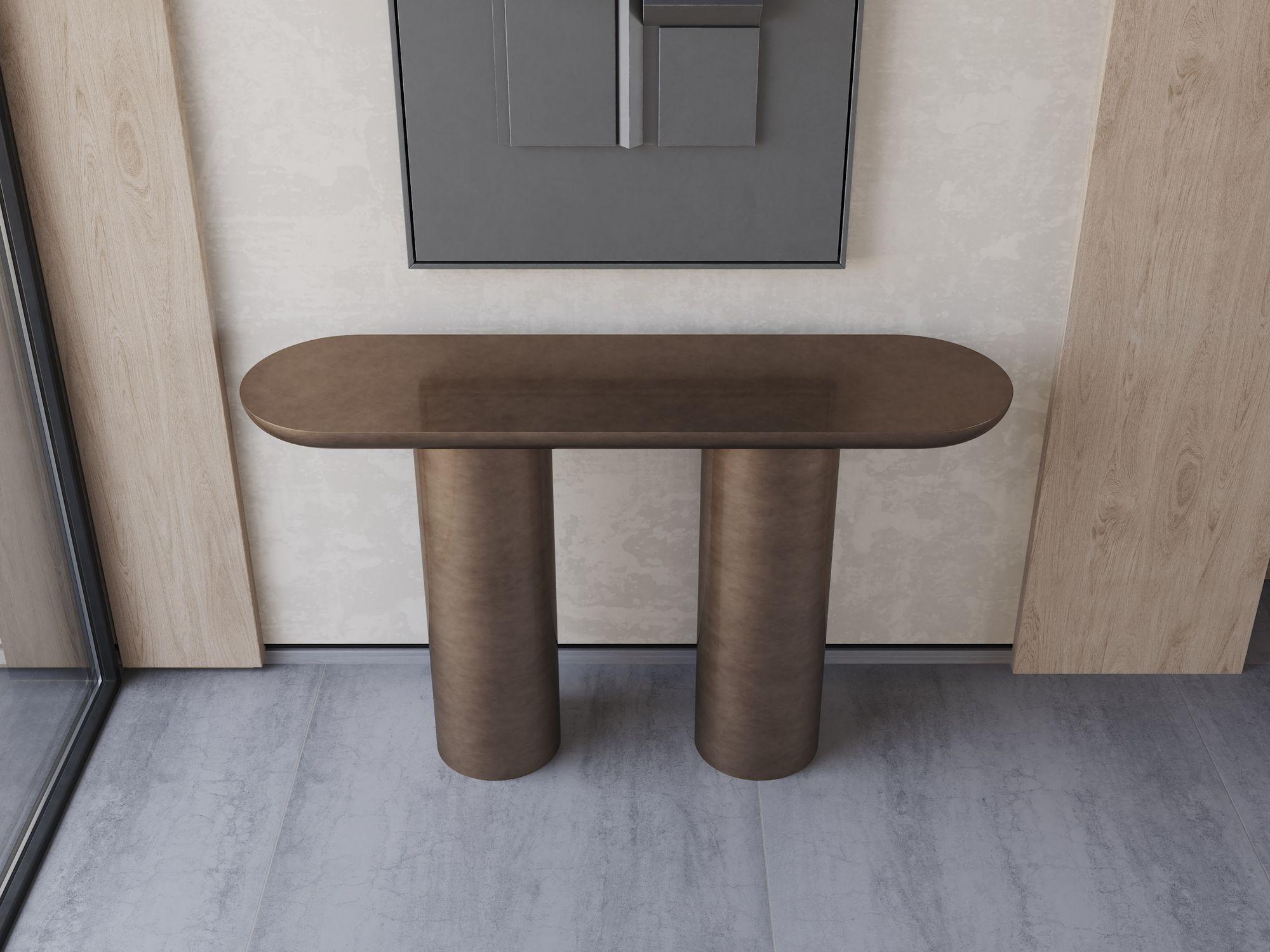 Italian Eva Vintage Bronze finish For Sale