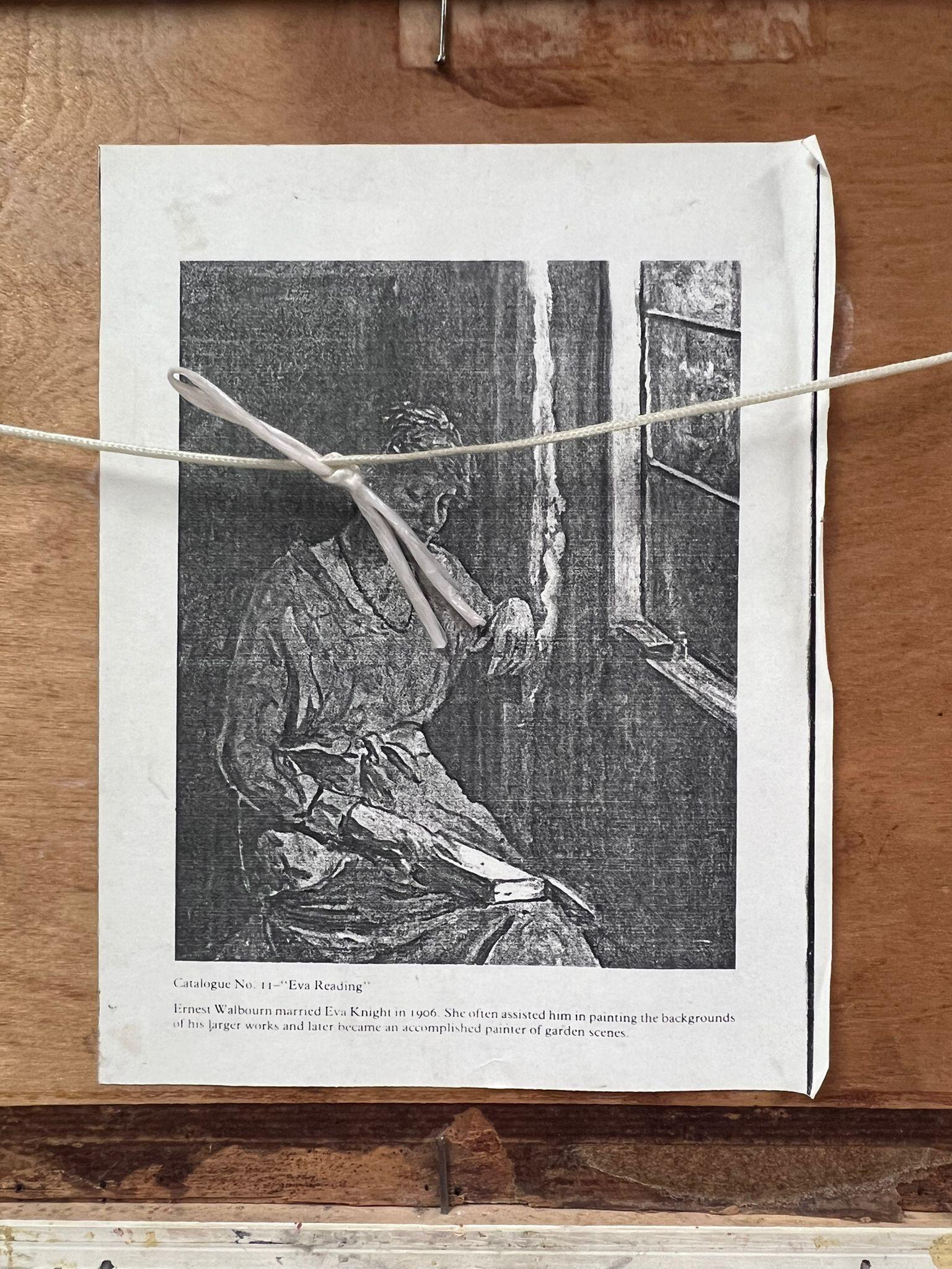 Cuadro al óleo inglés antiguo Cabañas de paja y jardines tradicionales Marco fino en venta 3