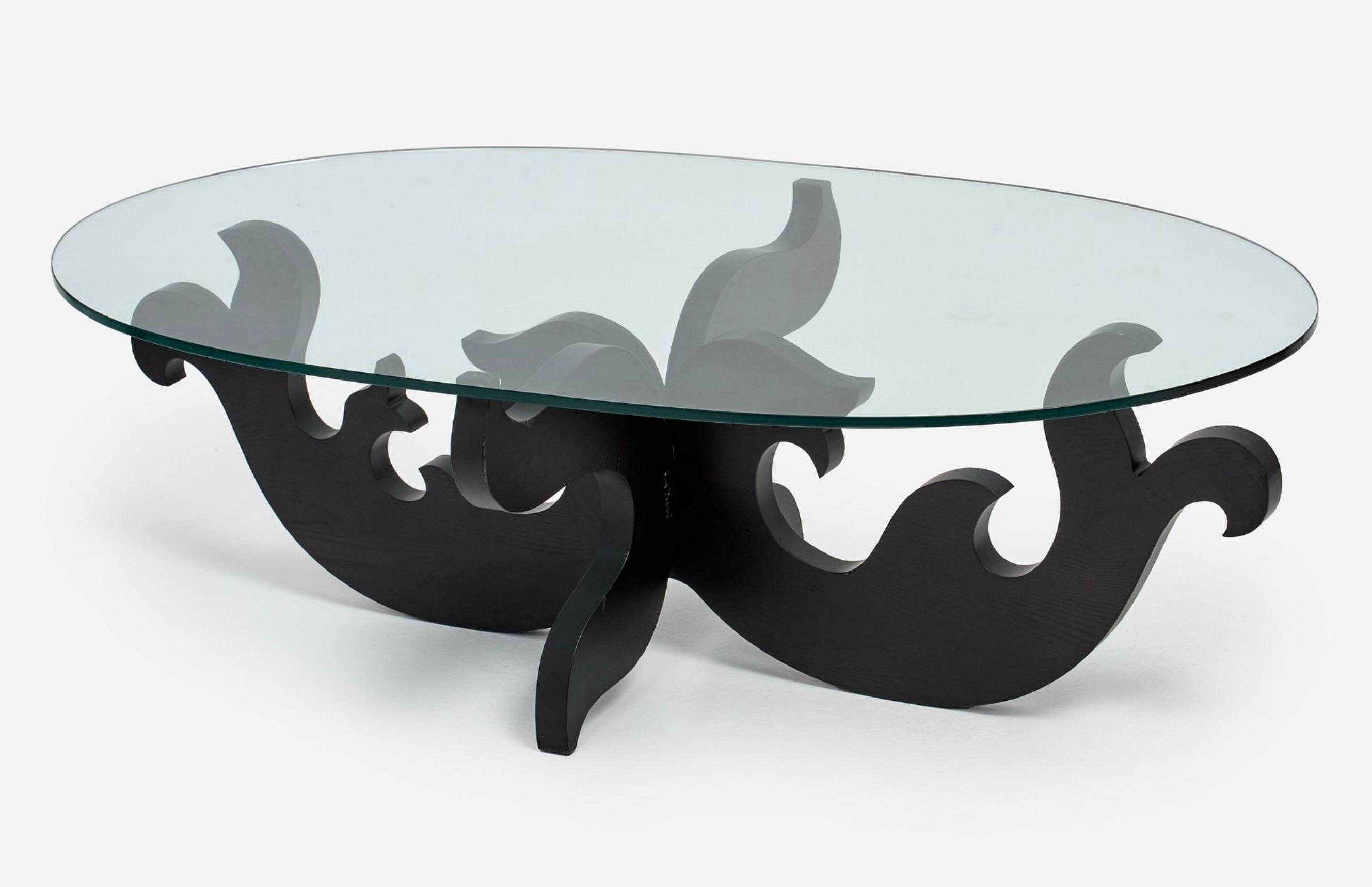 Fait main Table basse Eva Zeisel pour DWR en vente