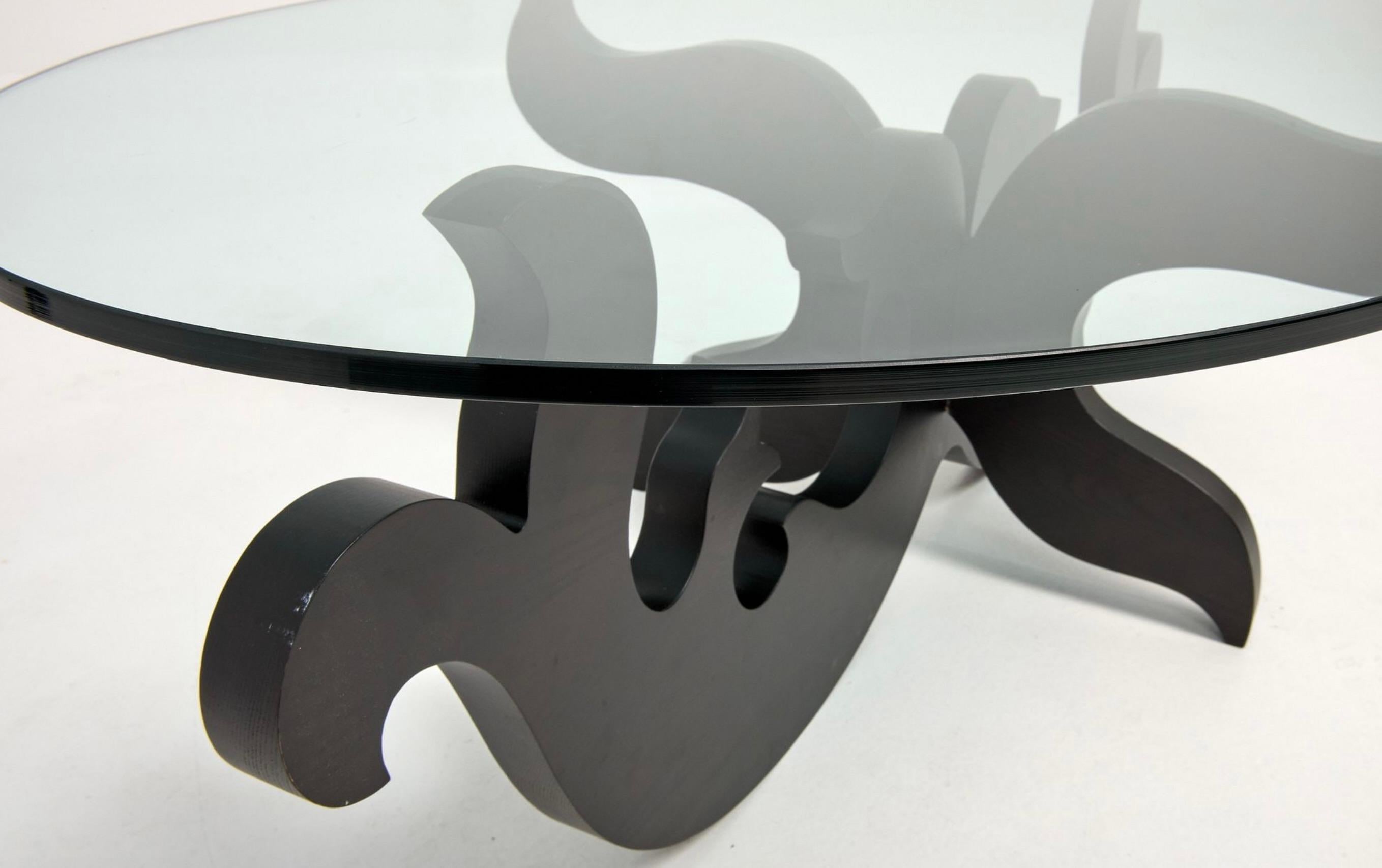 Verre Table basse Eva Zeisel pour DWR en vente
