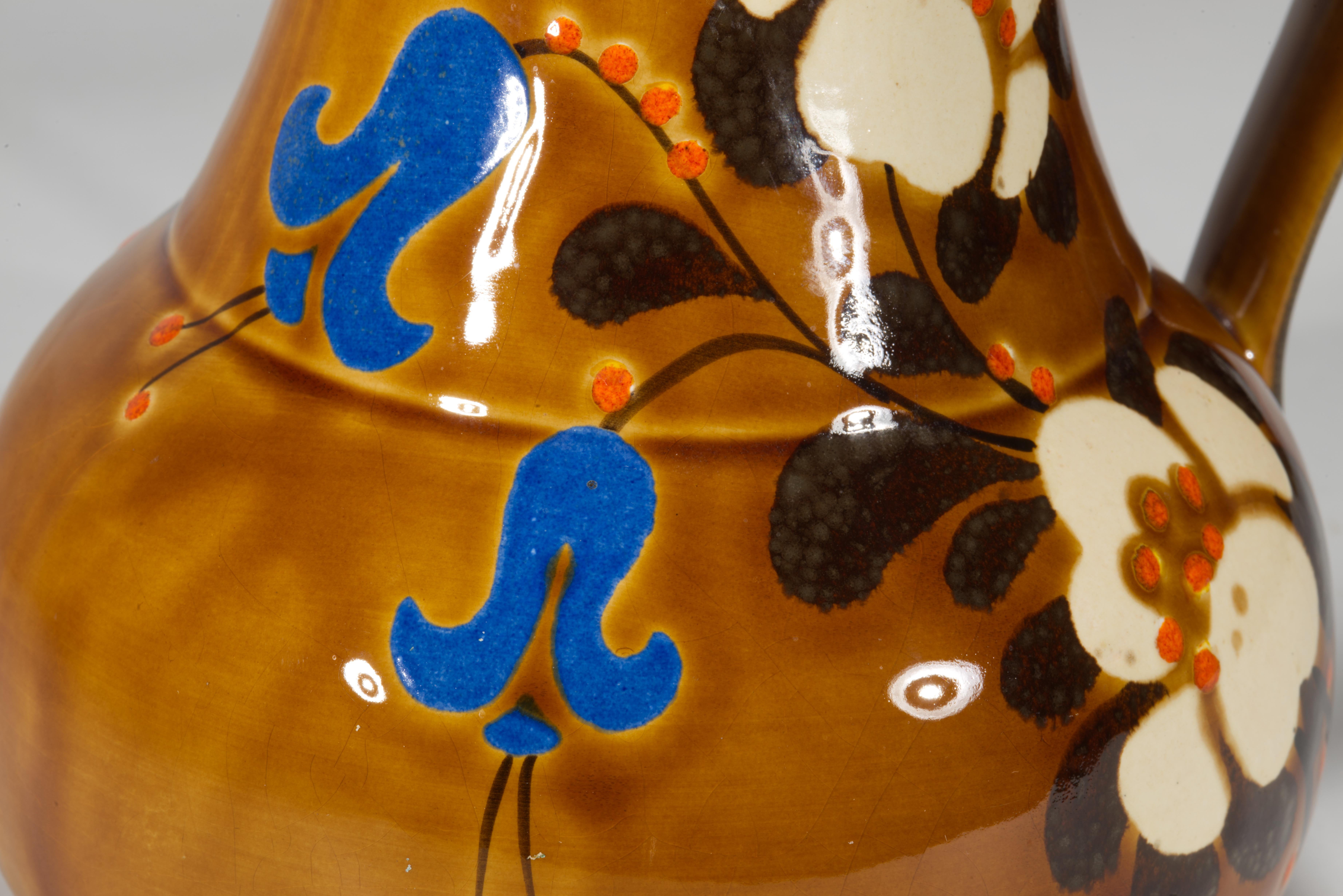 Eva Zeisel per Schramberg SMF Vaso brocca Art Deco 1930 in vendita 3