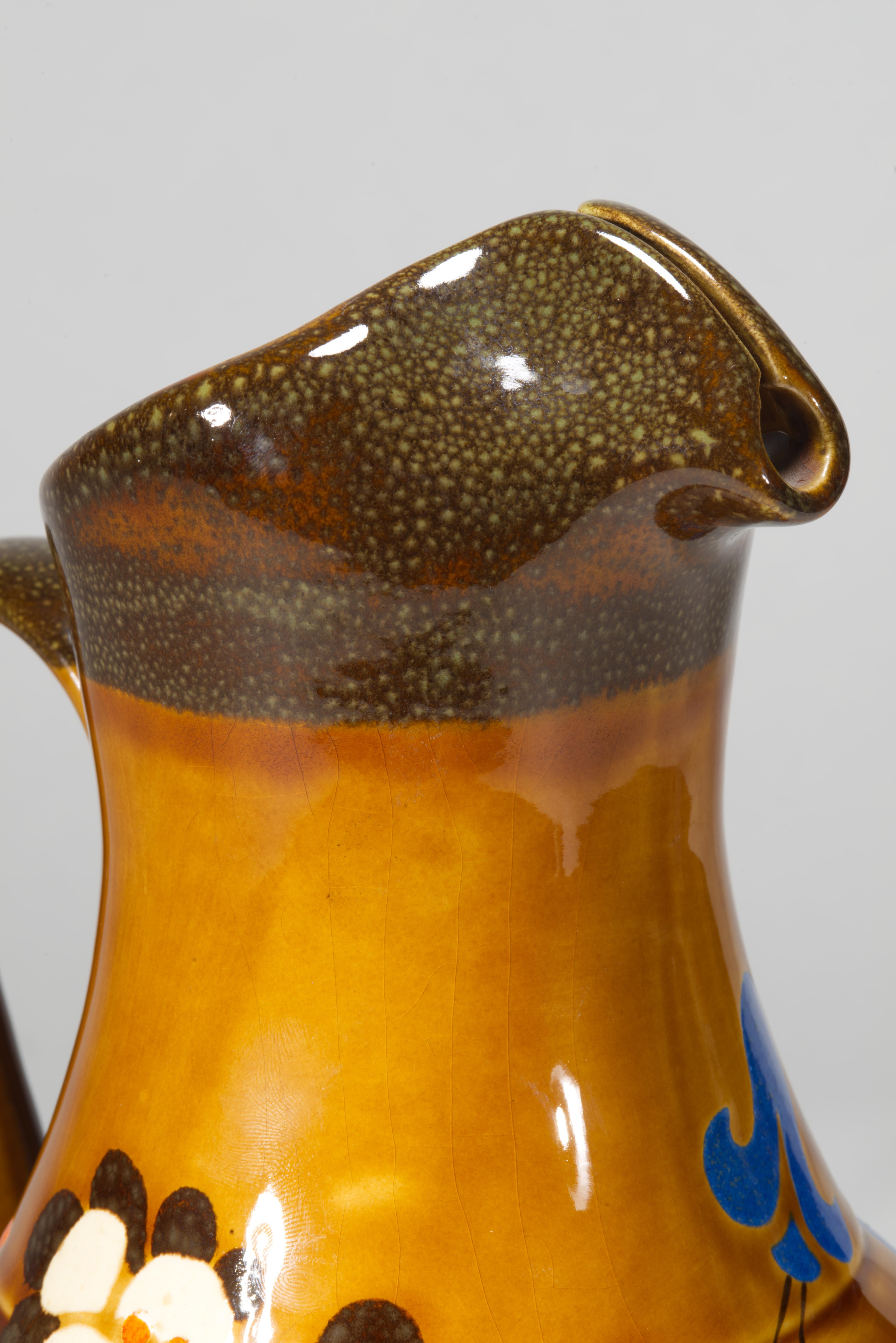XX secolo Eva Zeisel per Schramberg SMF Vaso brocca Art Deco 1930 in vendita