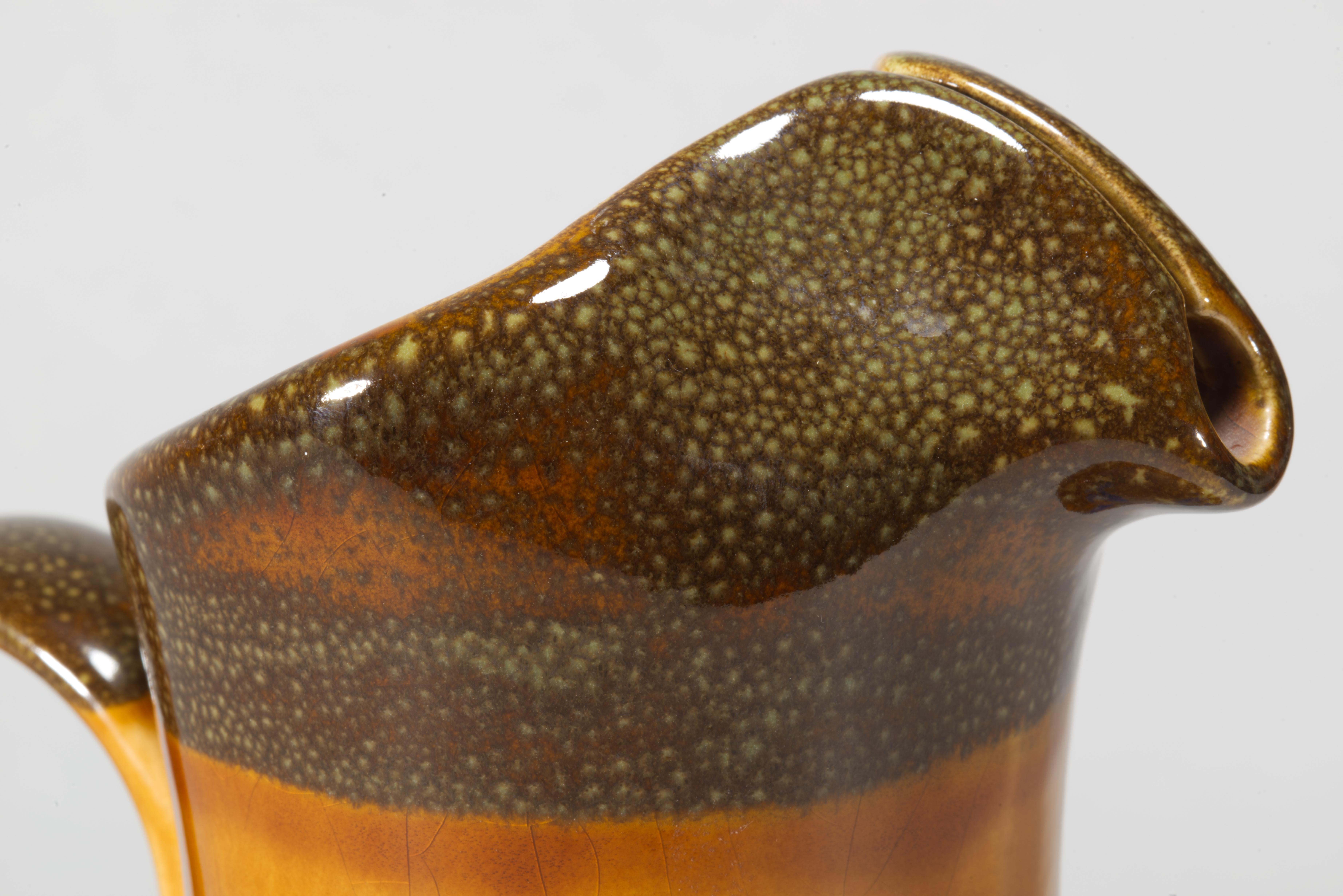 Ceramica Eva Zeisel per Schramberg SMF Vaso brocca Art Deco 1930 in vendita
