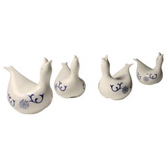 Eva Zeisel Scarce Salt and Pepper Birds for NKT Japan