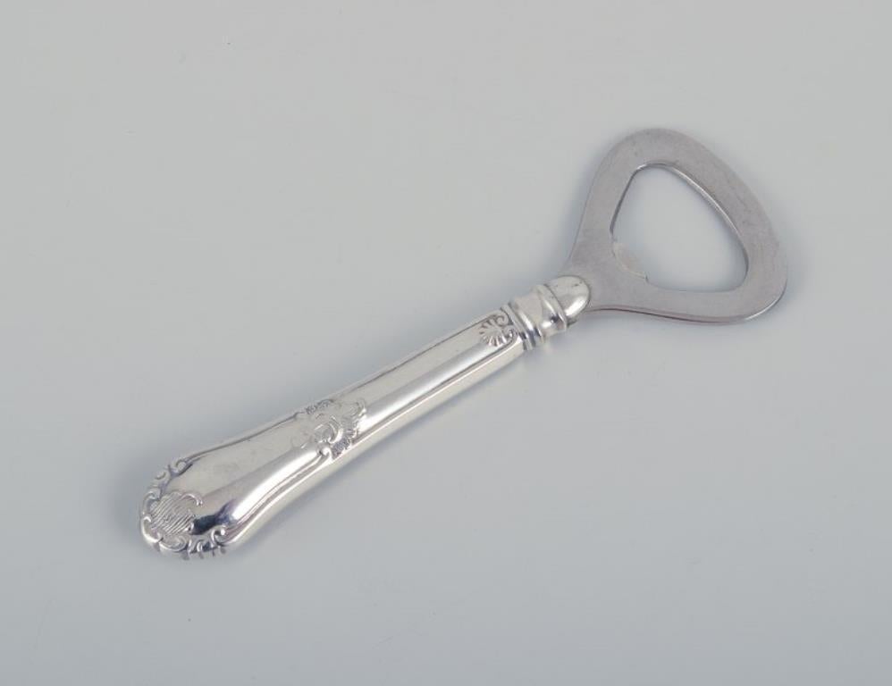 Evald Nielsen, Cohr, and other Danish silversmiths. Five bottle openers. For Sale 1