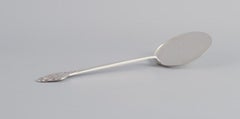 Evald Nielsen, Denmark, Art Nouveau Serving Spade in Danish 830 Silver