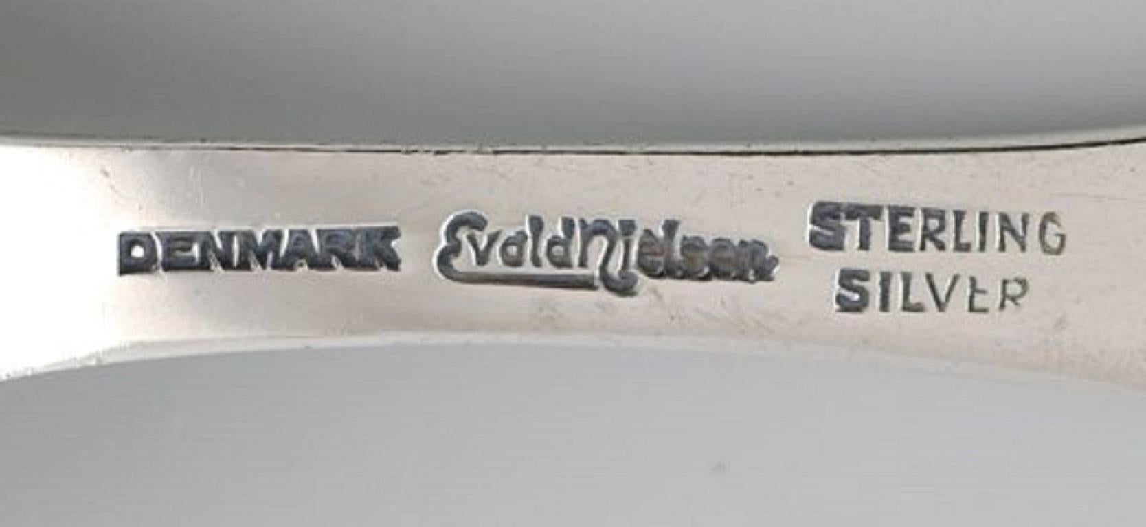 Danish Evald Nielsen Jam Spoon in Sterling Silver, 1920s For Sale