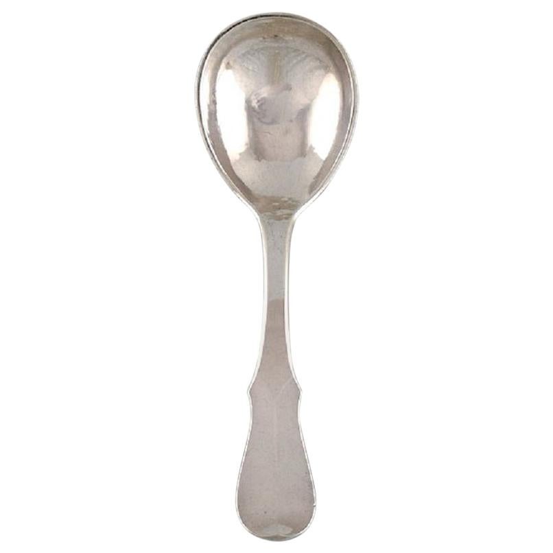 Evald Nielsen Jam Spoon in Sterling Silver, 1920s For Sale