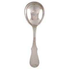 Evald Nielsen Jam Spoon in Sterling Silver, 1920s
