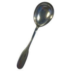 Evald Nielsen No 14 Sterling Silver Serving Spoon
