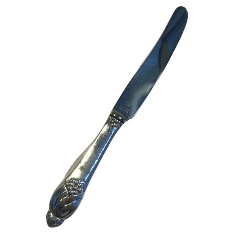 Evald Nielsen No 6 Silver Dinner Knife For Sale at 1stDibs