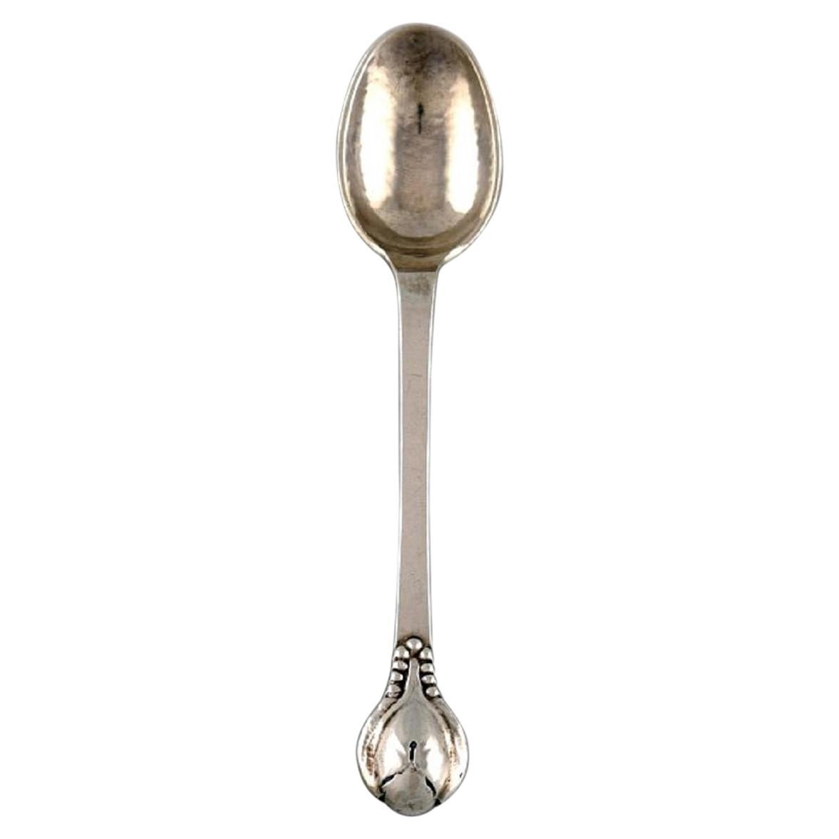 Evald Nielsen Number 3 Teaspoon in Silver, 1920s