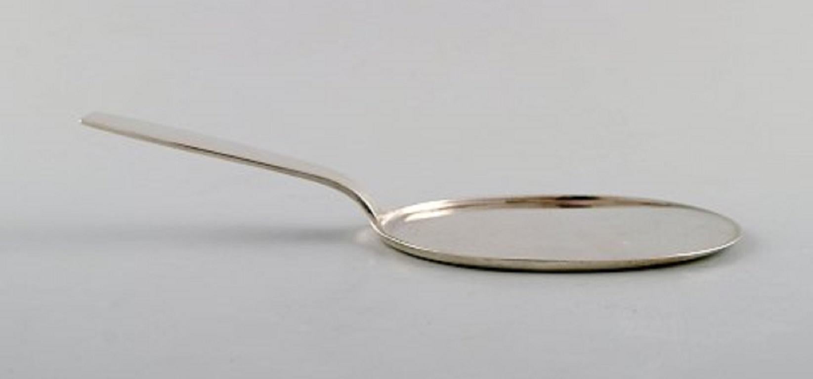 Danish Evald Nielsen Number 36, Art Deco Serving Spade in Sterling Silver, 1930s For Sale