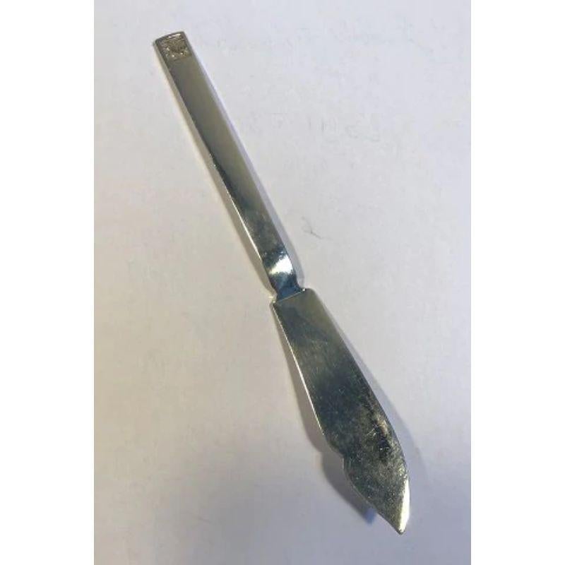 20th Century Evald Nielsen Sterling Silver No 33 Fish Knife For Sale