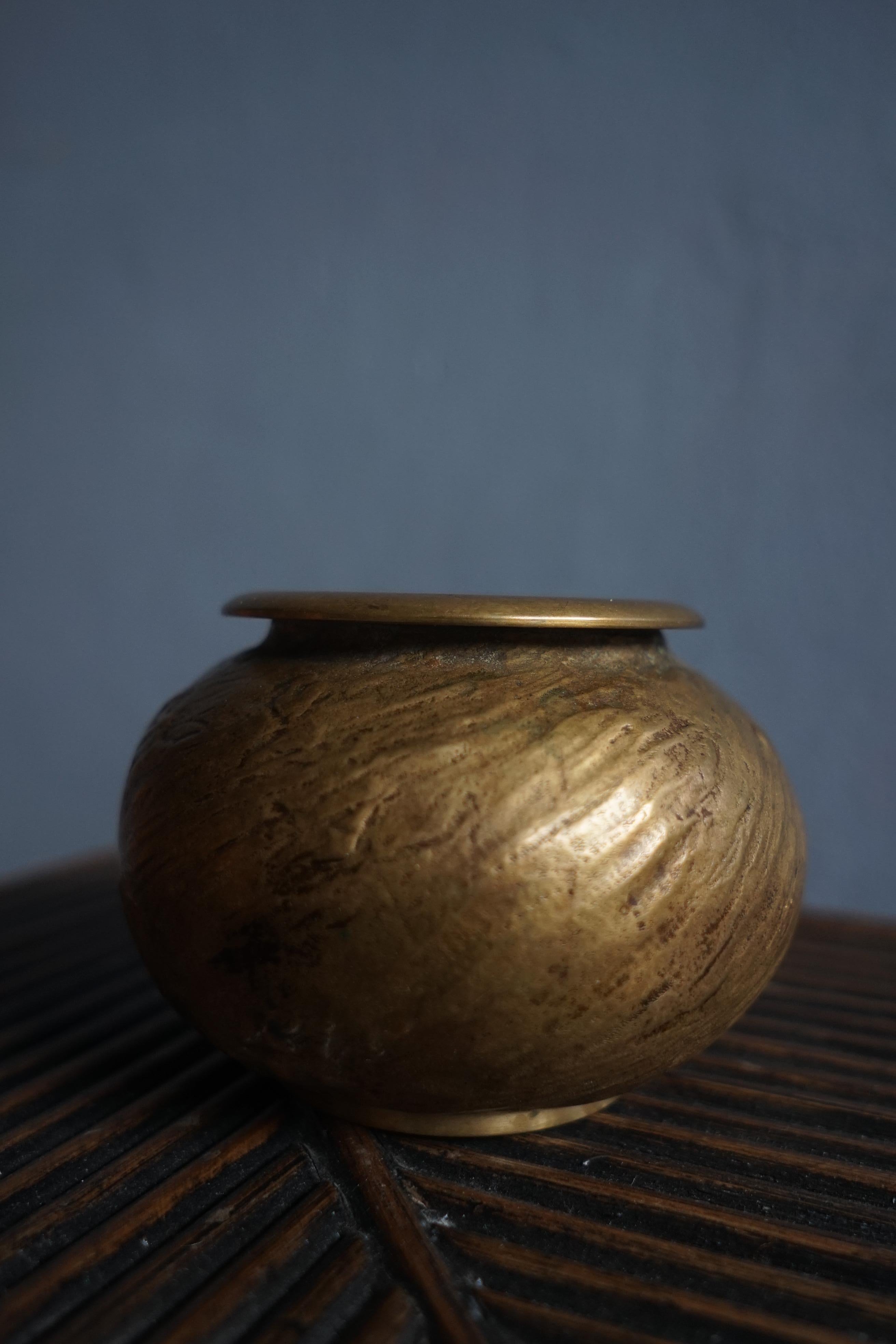 Evan Jensen Bronze Vase, Denmark, 1930s  For Sale 1