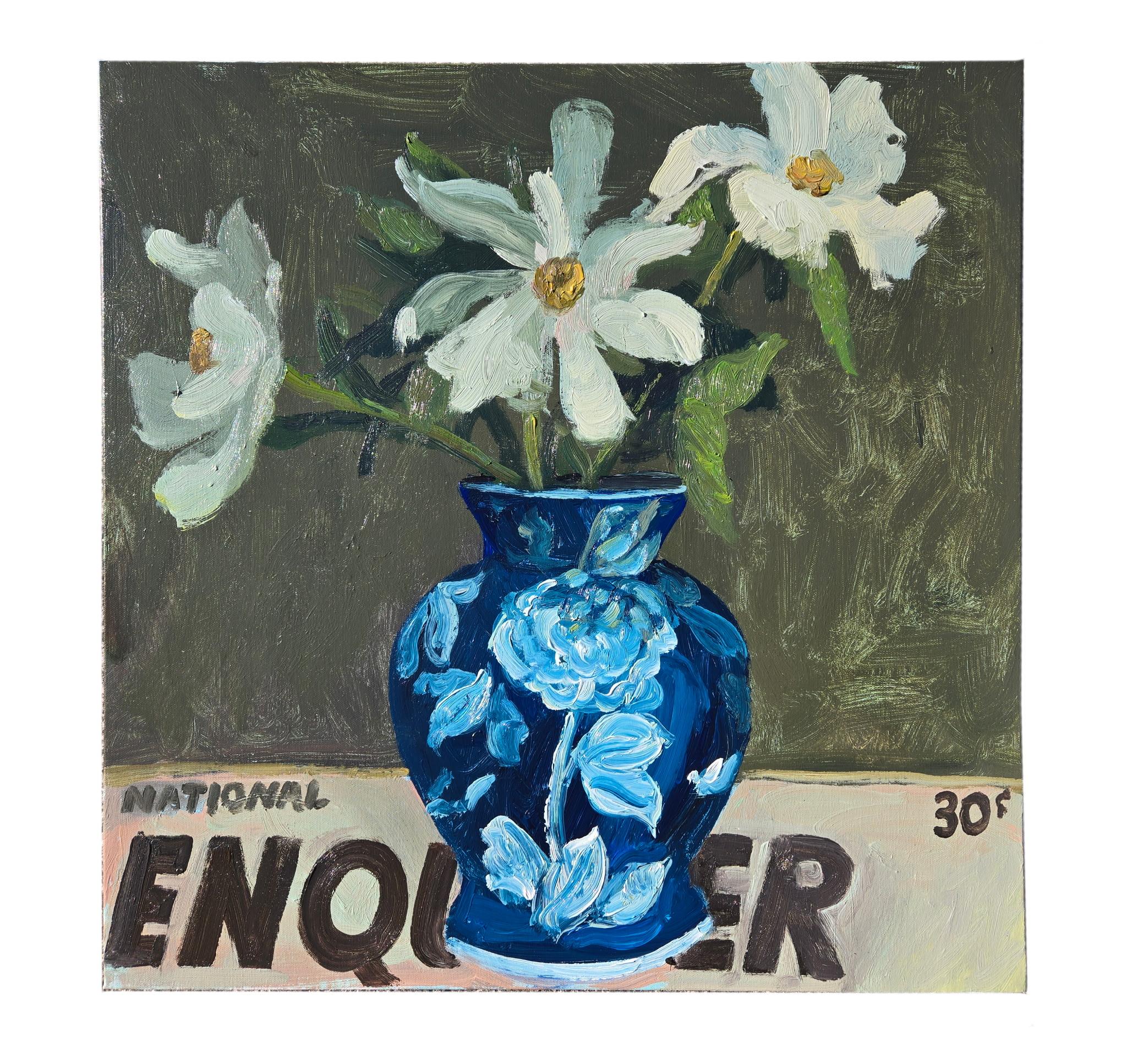Evan Jones Landscape Painting - A Strong Sense of What's Going On