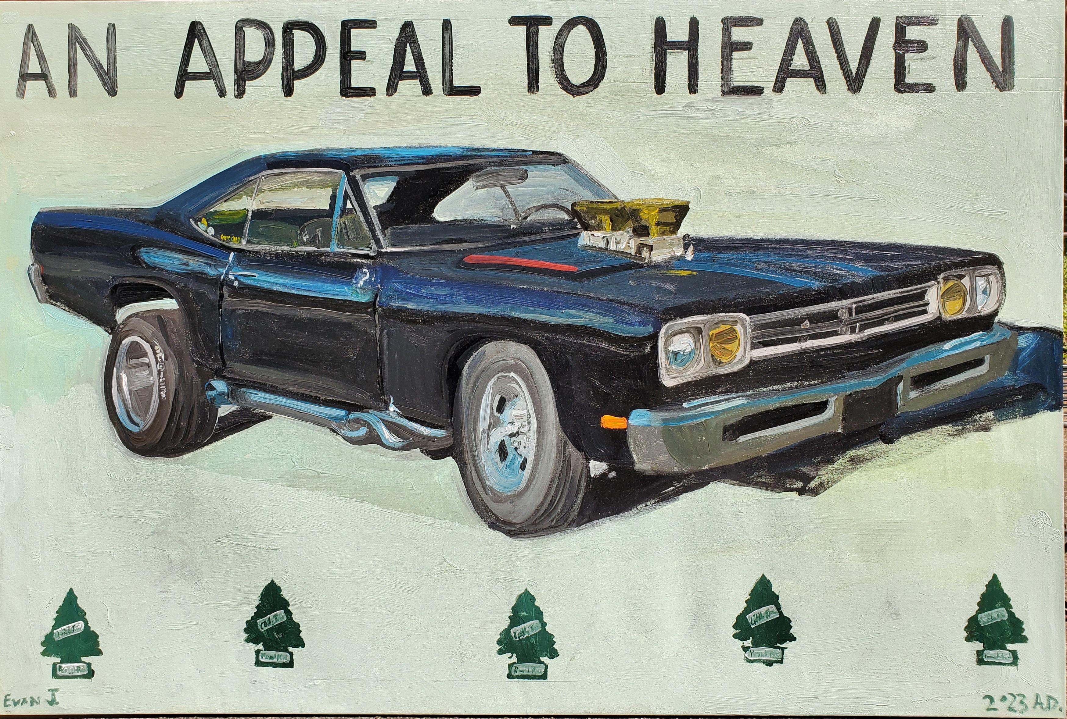 Evan Jones Landscape Painting - AN APPEAL TO HEAVEN