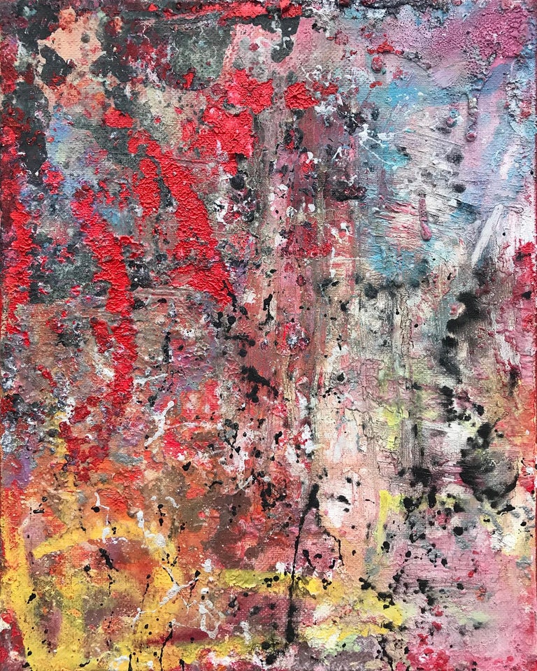 Evan Lorberbaum - Burning Desire, 2019, Abstract Acrylic, Oil Resin and ...