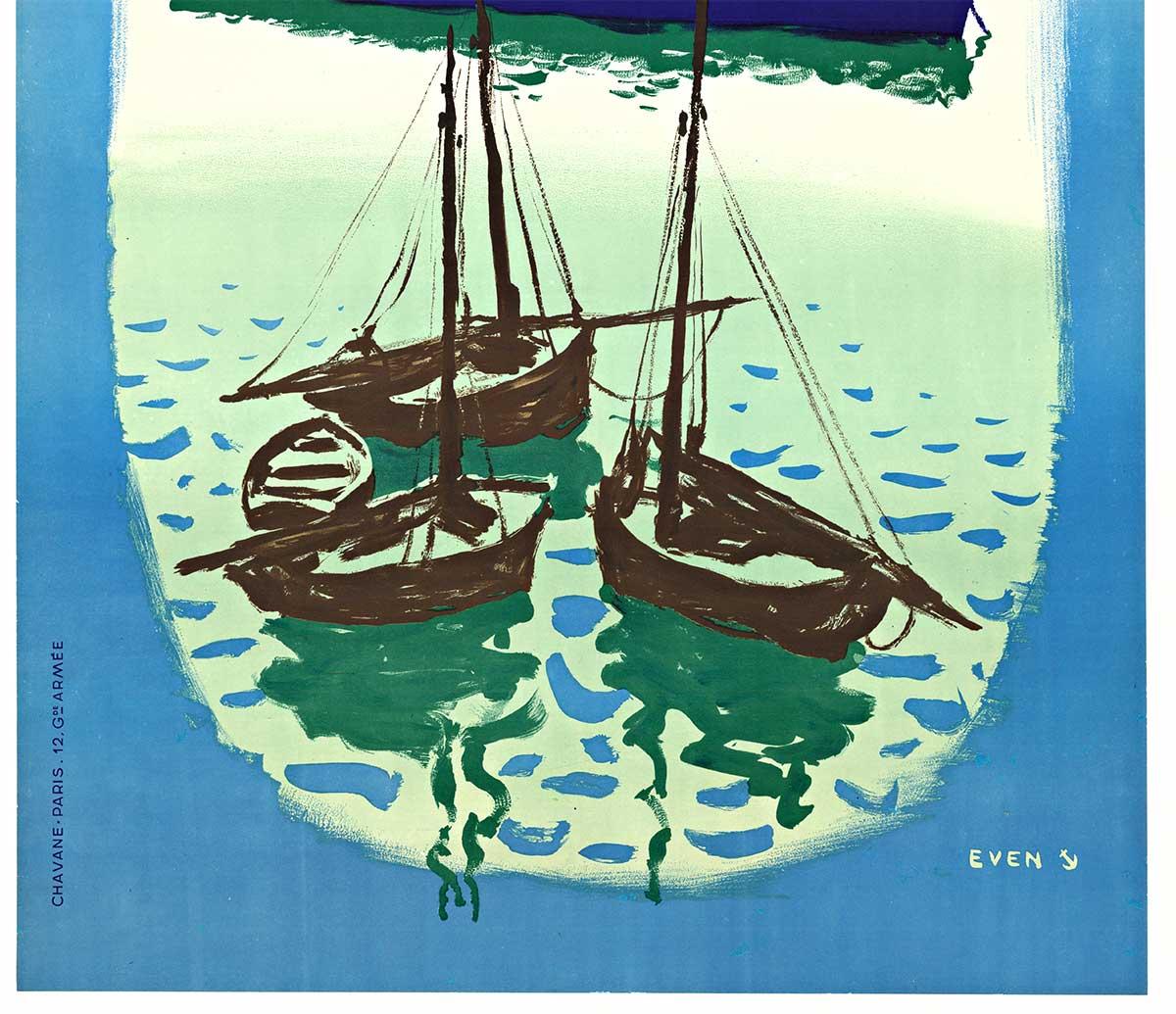 Cartel naval francés de época 