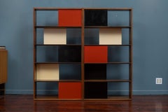 Evans Clark Glenn of California Folding Bookcase/ Display Shelf/ Room Divider