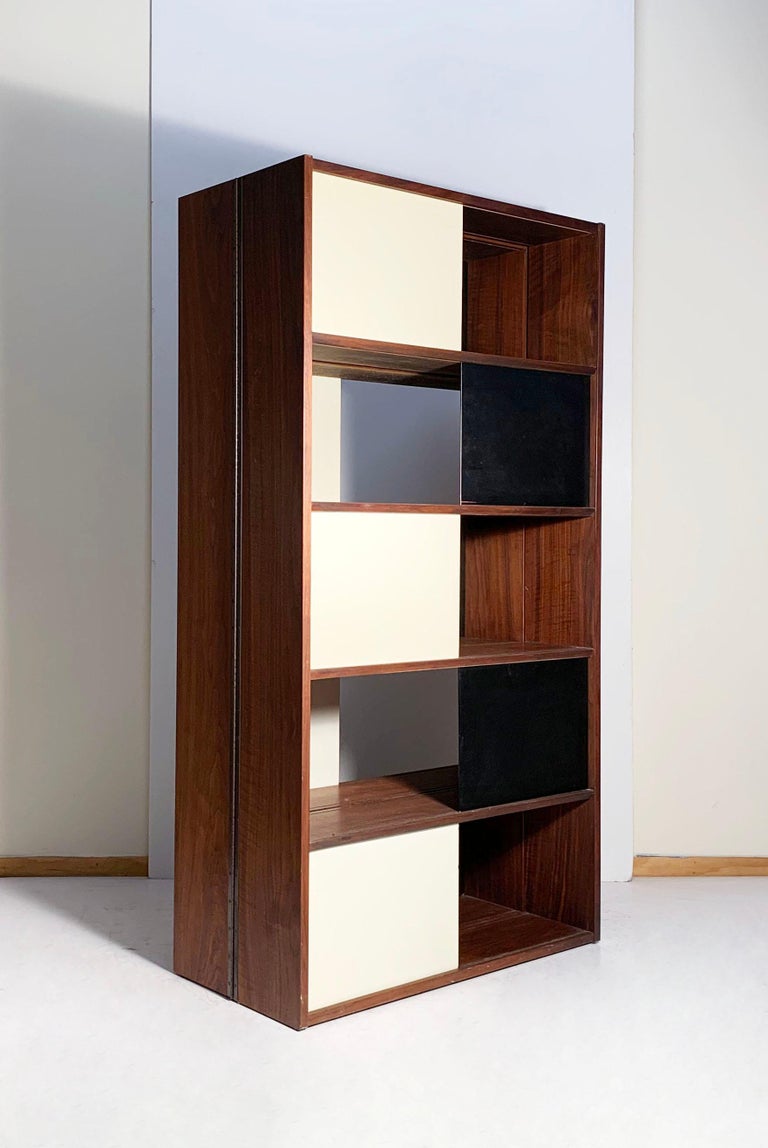 Evans Clark Glenn of California Folding Bookcase/ Display Shelf/ Room Divider For Sale 2