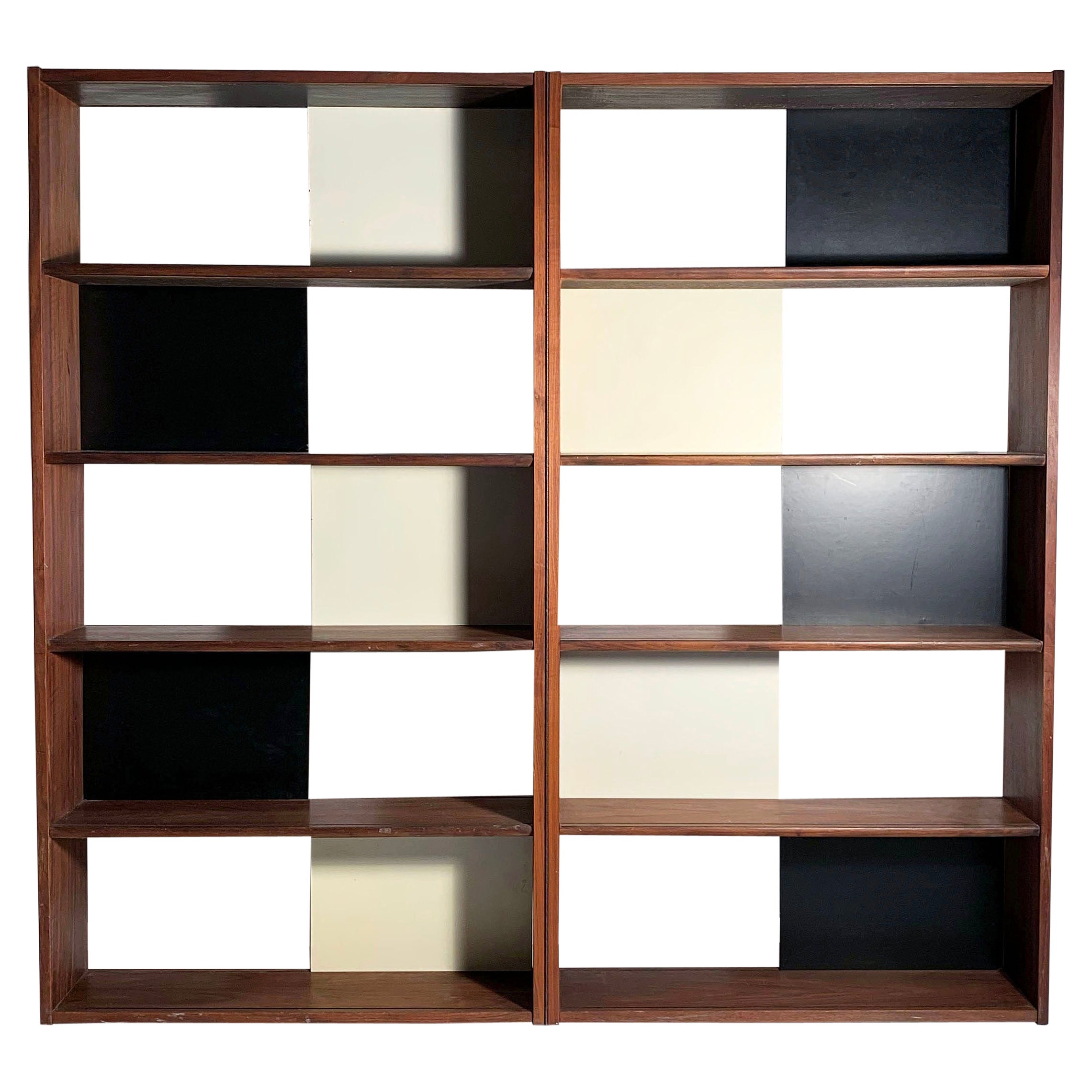 Evans Clark Glenn of California Folding Bookcase/ Display Shelf/ Room Divider
