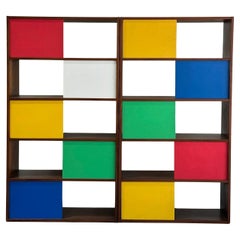 Evans Clark Glenn of California Folding Bookcase / Room Divider