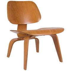 Evans Products Eames Birch LCW Moulded Plywood Lounge Chair