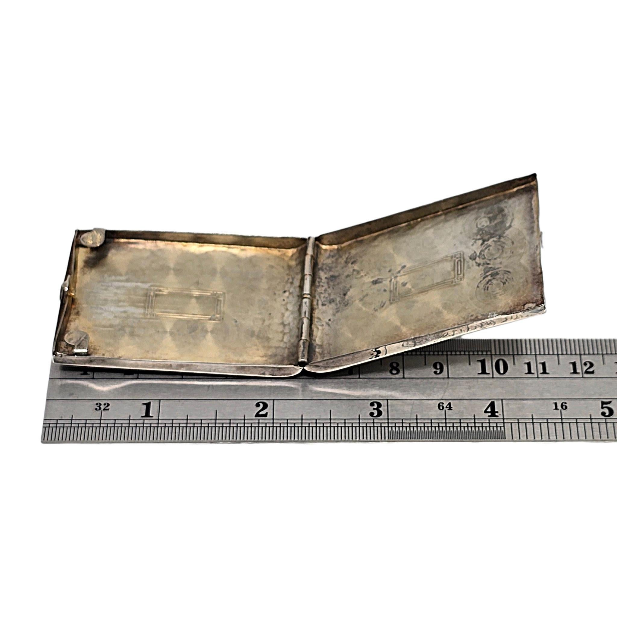 Evans Sterling Silver Match Safe Vesta Case with Monogram #24561 For ...