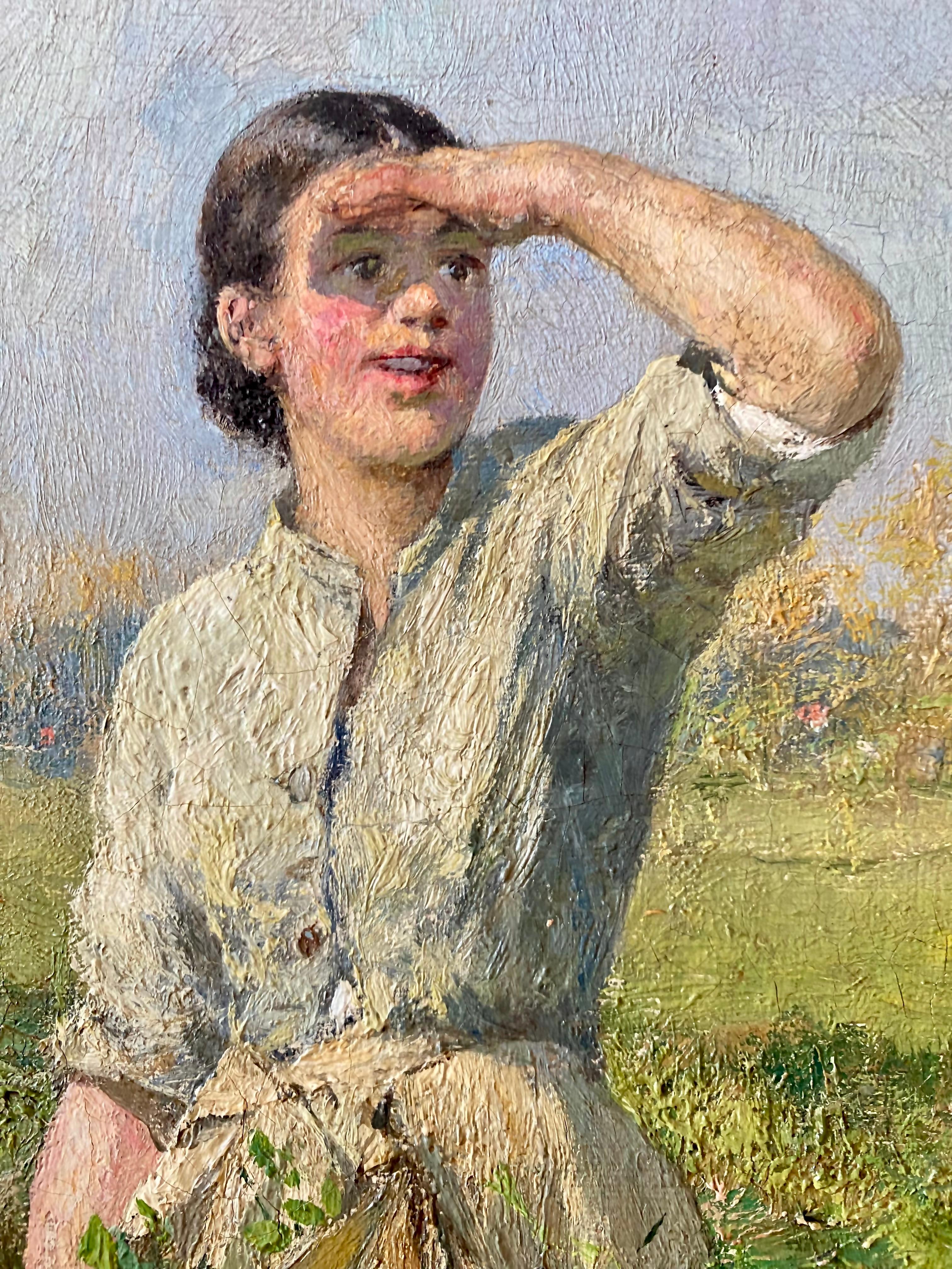 Évariste Carpentier 
Kuurne 1845 - 1922 Liège
Peintre belge

