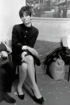 Vintage Eve Arnold - Audrey Hepburn in Paris, Photography 1968, Printed After