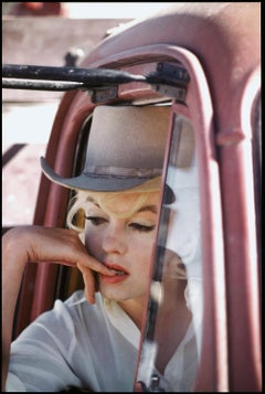 Eve Arnold - Coche de Marylin Monroe, Fotografía 1960, Impresión posterior