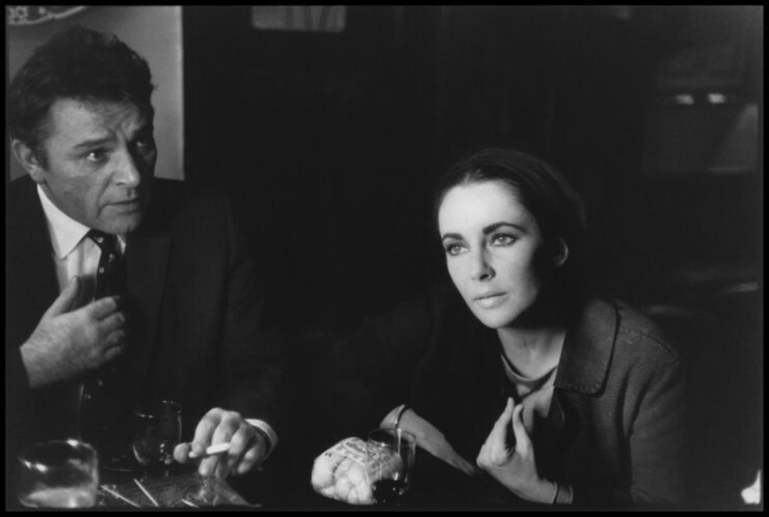 Eve Arnold - Richard Burton et Elizabeth Taylor, 1963, imprimé d'après