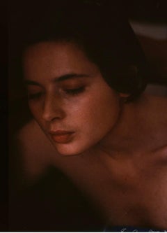 Isabella Rosellini während des Drehs von White Nights - Finnland, 1984