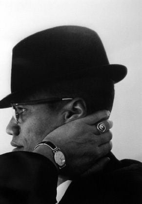 Malcom X, Chicago - Photograph by Eve Arnold