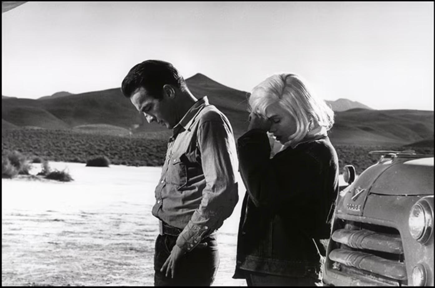 Eve Arnold Black and White Photograph - Marilyn Monroe during the filming of The Misfits, USA. 1960