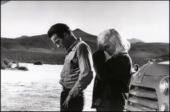Marilyn Monroe during the filming of The Misfits, USA. 1960