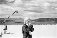 Marilyn Monroe in der Wüste von Nevada, USA 1960