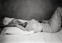 Marilyn Resting Before a Speech, Illinois, 1955