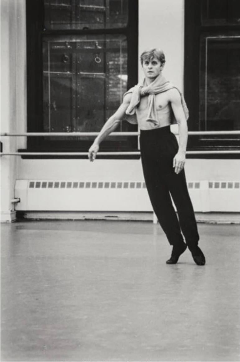 Eve Arnold Black and White Photograph - Mikhail BARYSHNIKOV, American Ballet Theatre - NYC, 1987