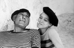 SPANIEN. Mallorca. Anthony QUINN und Anna KARINA „Der Magus“ 1976