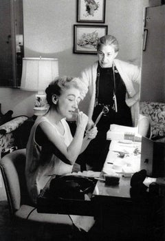 USA. California. Los Angeles. Joan Crawford and Eve Arnold. 1959