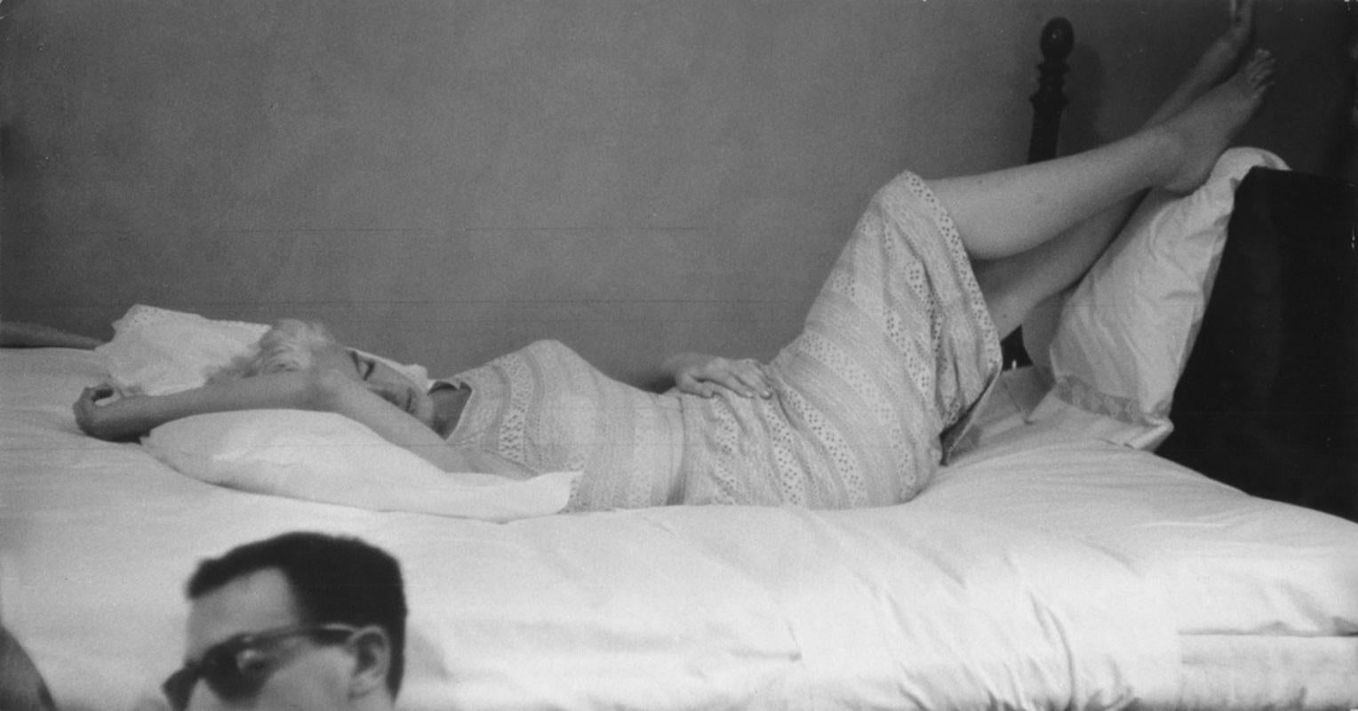 Eve Arnold Black and White Photograph - USA. Marilyn MONROE (USA). Actress & singer 1955
