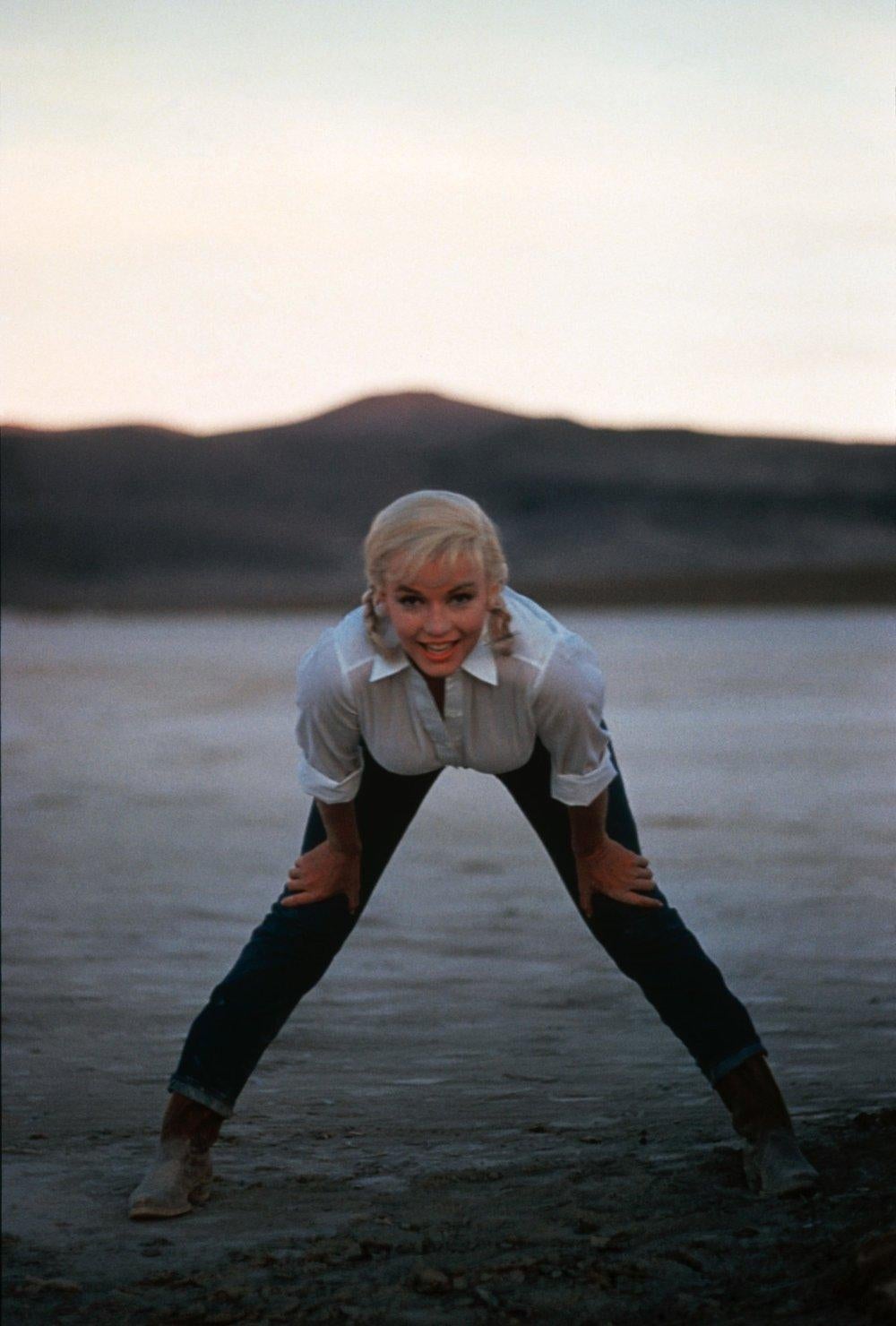 Black and White Photograph Eve Arnold - USA. Le Nevada et la Californie », un film de John HUSTON. 1960 VI