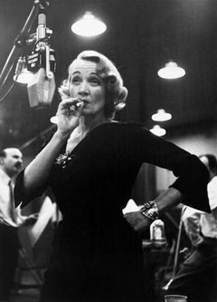 USA. New York. Die amerikanische Schauspielerin Marlene DIETRICH. 1952